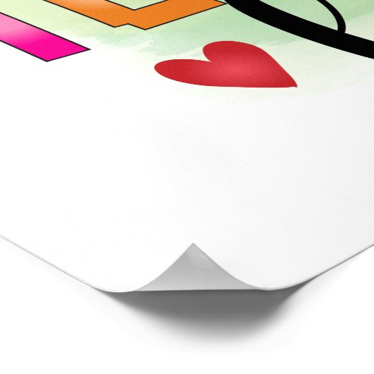 Das Leben dieses Lehrers - Geschenk für Lehrer Poster (Ecke)