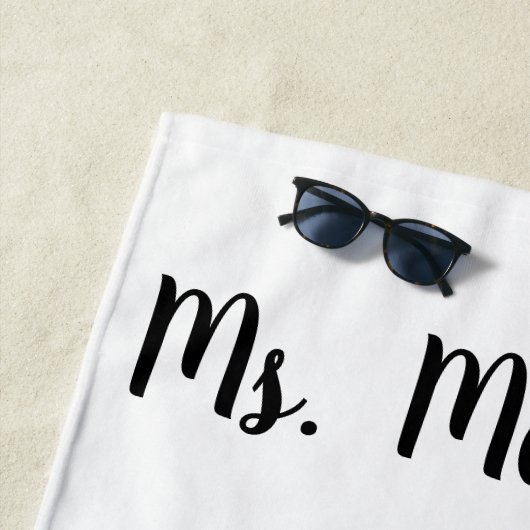 Das Leben dieses Lehrers - Geschenk für Lehrer Strandtuch (Beispiel)