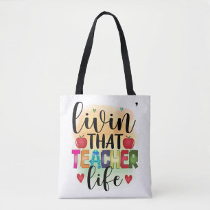 Das Leben dieses Lehrers - Geschenk für Lehrer Tasche