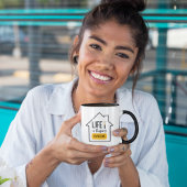 Das Leben Dreht die Flipper-Tasse des Phantastisch Tasse