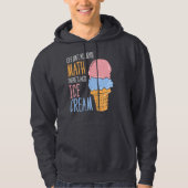 Das Leben dreht sich nicht nur um Mathe Funny Calc Hoodie (Vorderseite)