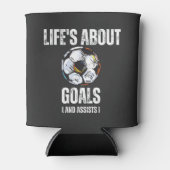 Das Leben dreht sich um Ziele und unterstützt den  Dosenkühler (Vorderseite)