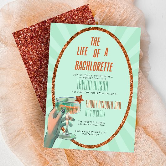 Das Leben einer Bachlorettte-Einladung Einladung