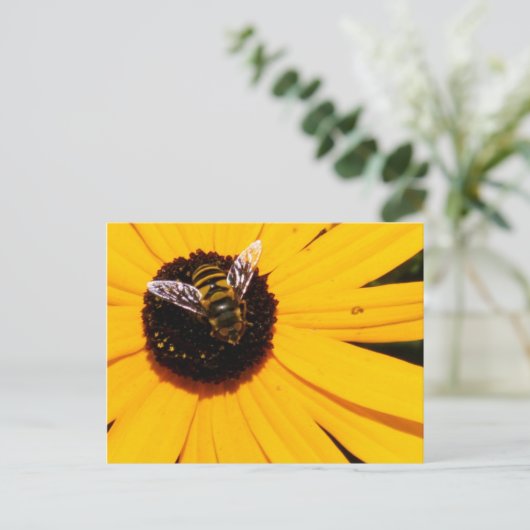 Das Leben einer Biene Postkarte (Stehend Vorderseite)