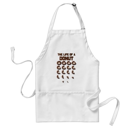 Das Leben einer Donut-Standard-Schürze Schürze (Vorne)
