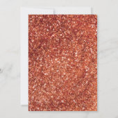 Das Leben einer Geburtstagsmädcheneinladung Einladung (Rückseite)