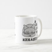 Das Leben einer Katze Kaffeetasse (VorderseiteRechts)