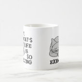 Das Leben einer Katze Kaffeetasse (Mittel)