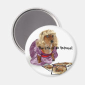 Das Leben einer Schauspielerin! Magnet (Vorderseite/Rückseite)