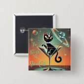 Das Leben einer Showgirl-Katze Button (Vorne & Hinten)