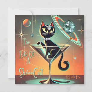 Das Leben einer Showgirl-Katze Einladung