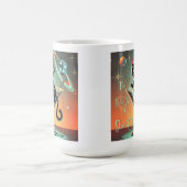 Das Leben einer Showgirl-Katze Kaffeetasse (Mittel)