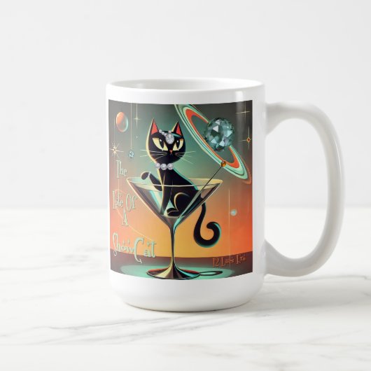 Das Leben einer Showgirl-Katze Kaffeetasse (Rechts)