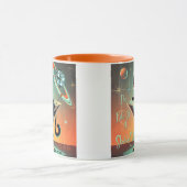 Das Leben einer Showgirl-Katze Tasse (Zentrum)