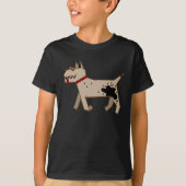 Das Leben eines harten Hundes T-Shirt (Vorderseite)
