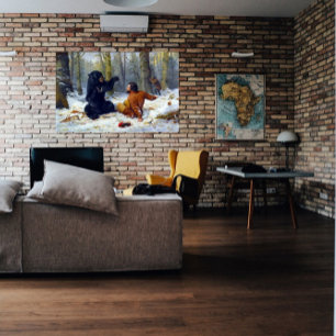 Das Leben eines Jägers  Eine enge Klemme Arthur Ta Poster