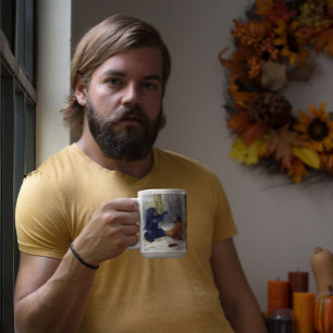 Das Leben eines Jägers Eine schwierige Lage Arthu Kaffeetasse