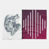 Das Leben eines jungen Ape Gorilla Geschirrtuch (Horizontal)