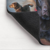 Das Leben eines Labradors Mousepad (Ecke)