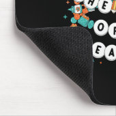Das Leben eines Lehrer-Freundschaftsarmband-Elemen Mousepad (Ecke)