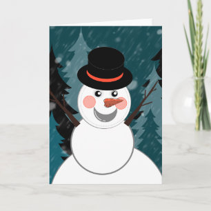 Das Leben eines Schneemanns Karte