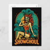 Das Leben eines Showhoul Feiertagspostkarte (Vorne/Hinten)