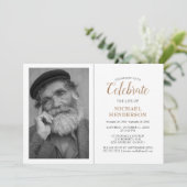 Das Leben | Einladung zur Beerdigung (Stehend Vorderseite)