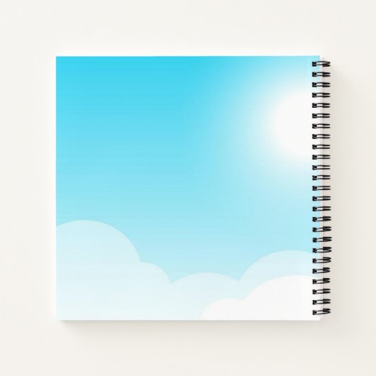 Das Leben entlasten Notizblock (Rückseite)