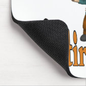 Das Leben fängt am Ruhestand an Mousepad (Ecke)