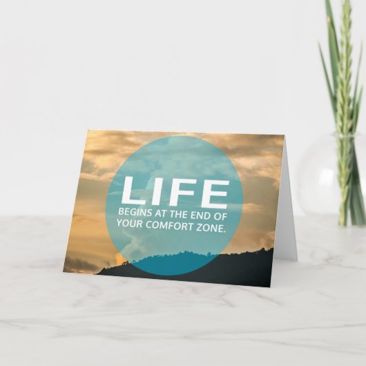 Das Leben fängt an Karte (Vorderseite)