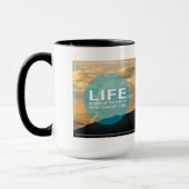 Das Leben fängt an Tasse (Links)