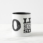 Das Leben fängt bei lustiger sechzigster Tasse des (Zentrum)