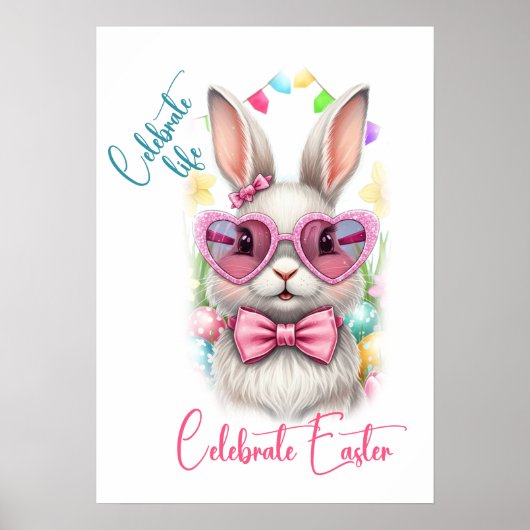 Das Leben feiern Ostern feiern Poster (Vorne)