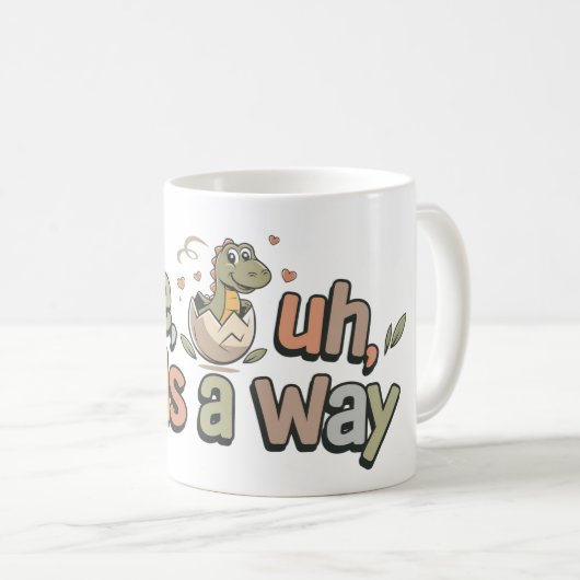 Das Leben findet einen Weg Kaffeetasse (VorderseiteRechts)