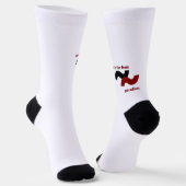 Das Leben fühlt sich wegen des Leidens vom Paradie Socken (Gewinkelt)