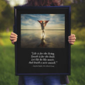 Das Leben für die Living Langston Hughes Poster