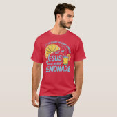 Das Leben gab mir ein paar Zitronen, aber mein Jes T-Shirt (Vorne ganz)