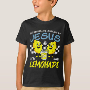 Das Leben gab Zitronen Jesus Limonade christliche T-Shirt