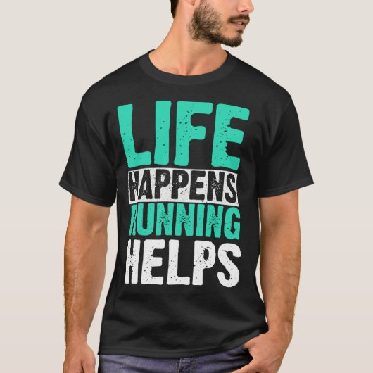 Das Leben geht los! T-Shirt (Vorderseite)