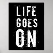Das Leben geht weiter Poster (Vorne)