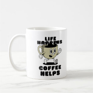 Das Leben geschieht, Kaffeehilfen, Cooles Koffein Kaffeetasse