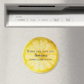 Das Leben gibt dir Zitate von Lemons Magnet (In Situ (Geschirrspüler))