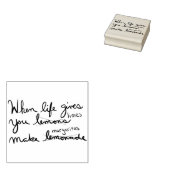 Das Leben gibt euch Limonen machen Margaritas Gummistempel (Stempel)