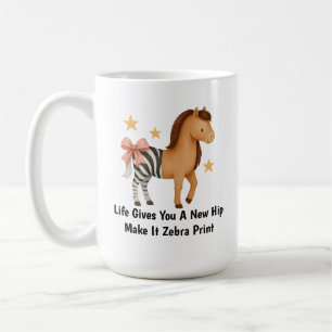 Das Leben gibt Ihnen ein neues angesagtes Make it  Kaffeetasse