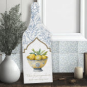 Das Leben gibt Lemons Inspiration Navy Küche Schneidebrett