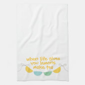 Das Leben gibt Löwen für Tea Kitchen Handtuch Tee  (Vertikal)