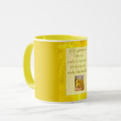 Das Leben gibt Zitronen...Make Limoncello Tasse (Vorderseite Links)