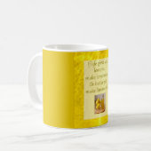 Das Leben gibt Zitronen...Make Limoncello Tasse (Vorderseite Links)