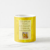 Das Leben gibt Zitronen...Make Limoncello Tasse (Mittel)