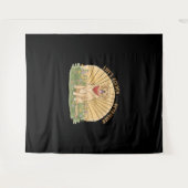 Das Leben golden mit einem Niedlichen Retriever - Wandteppich (Vorderseite (Horizontal))